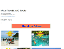 Tablet Screenshot of krabitravelandtours.com